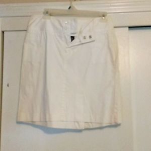 White skirt
